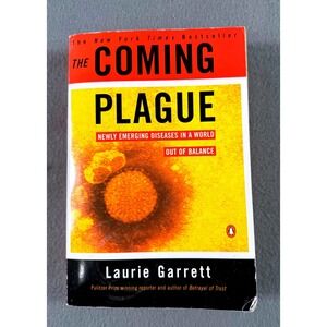 Vintage 1994 The Coming Plague Laurie Garrett Science‎ Medical Paperback